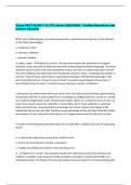 Texas PACT ELAR 7-12 &lpar;731&rpar; Exam 2025&sol;2026 &ndash; Verified Questions and  Correct Answers