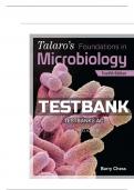 TEST BANK FOR Talaro's Foundations in Microbiology 12th Edition Barry Chess and Kathleen Park Talaro &lpar;CHAPTERS 1-27&rpar; &vert;&vert;Complete A&plus; Guide