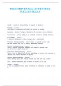 PRECISION EXAM 21ST CENTURY SUCCESS SKILLS&period;