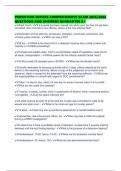 PROBATION OFFICER COMPREHENSIVE EXAM 2025&sol;2026 QUESTIONS AND ANSWERS GUARANTEE A&plus;