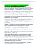PROBATION OFFICER END OF COURSE 2025&sol;2026 QUESTIONS AND ANSWERS GUARANTEE A&plus;