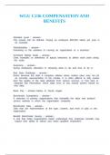 WGU C236 COMPENSATION AND BENEFIT