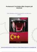 Professional C 3rd Edition Marc Gregoire - PDF Download