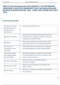 Exam &lpar;elaborations&rpar; WGU C213 PA & OA  