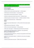 TERMITE COMPREHENSIVE EXAM 2025&sol;2026 QUESTIONS WITH ANSWERS GUARANTEE A&plus;