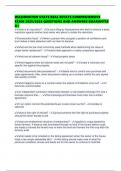 WASHINGTON STATE REAL ESTATE COMPREHENSIVE EXAM 2025&sol;2026 QUESTIONS AND ANSWERS GUARANTEE A&plus;