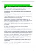 WASHINGTON STATE REAL ESTATE STANDARD EXAM SHEET 2025&sol;2026 QUESTIONS AND ANSWERS GUARANTEE A&plus;