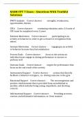NASM CPT 7 Exam &ndash; Questions With Truthful Solutions