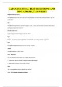 CADUCEUS FINAL TEST QUESTIONS AND 100&percnt; CORRECT ANWERS&excl;&excl;