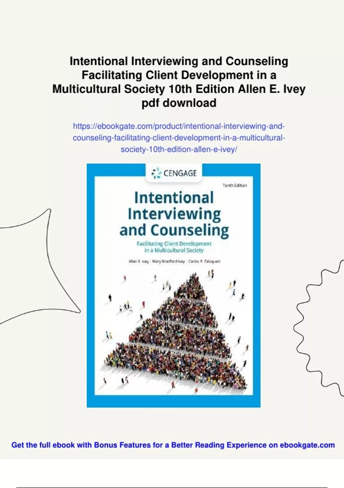 Summary Intentional Interviewing and Counseling Facilitating Client ...