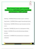Ohio Funeral Laws & Licensing Regulations 2025&sol;2026 &ndash; 100 Exam Questions Solved &vert; Embalming&comma; Cremation&comma; Licenses&comma; Hearings & Compliance