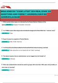 SNSA sonicOS 7 EXAM LATEST 2024 REAL EXAM 100 QUESTIONS AND CORRECT ANSWERS&lpar;VERIFIED ANSWERS&rpar;&vert;A&plus;