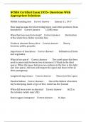 NCSBA Certified Exam 2025– Questions With Appropriate Solutions