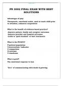 PN 3002 FINAL EXAM WITH BEST SOLUTIONS