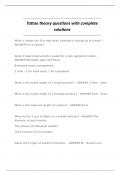 TATTOO EXAM PACKAGE DEAL QUESTIONS AND ANSWERS WITH VERIFIED SOLUTIONS UPDATED