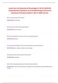 Latest Hesi A2 &lpar;Anatomy & Physiology&rpar; V1 & V2&vert;&vert;2025&sol;26 Comprehensive Questions And Verified Answers &lbrack;Accurate Solutions&rsqb; &sol;Already Graded A&plus;&vert;Get It 100&percnt; Correct&period;