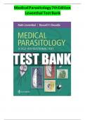 Medical Parasitology 7th Edition Leventhal Test Bank