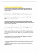 PHY 150 Ch 13 Prelecture Exam Questions with correct answers 