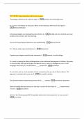 PHY 150 TEST 1Exam Questions with correct answers 