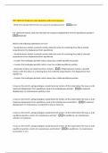 PHY 150 Ch 14 Prelecture Exam Questions with correct answers 