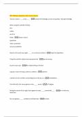 PHY 150 Exam Questions with correct answers 
