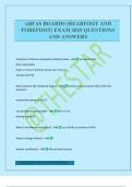 ABFAS BOARDS &lpar;REARFOOT AND FOREFOOT&rpar; EXAM 2025 QUESTIONS AND ANSWERS