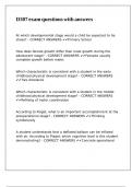 D307 exam questions with answers