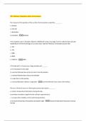 PHY 150 Exam 2 Questions with correct answers 