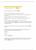 PHY 150 Ch 11 Prelecture Exam 2 Questions with correct answers 