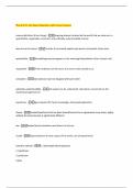 Phys Prin 31-150 Exam 1Questions with correct answers 