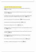 Science and Art- PHYS 150 Exam Questions with correct answers 
