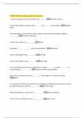 PHY150 Test &num;4 Exam Questions with correct answers 