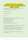 VALETC Week 4 &lpar;Law week part 2&rpar;  UPDATED  ACTUAL   Exam Questions and  CORECT Answers 