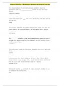 Advanced PLCs Test 1 &lpar;Module 1 to 3&rpar; Questions and Answers Latest 2025