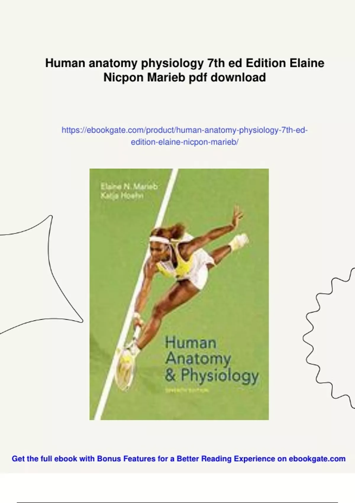 Summary Human anatomy physiology 7th ed Edition Elaine Nicpon Marieb ...