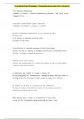 Texas Real Estate Principles 1 Exam Questions and Correct Answers