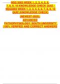 NSG 5003 WEEK 1&comma; 2&comma; 3&comma; 4&comma; 5&comma; 6&comma; 7&comma; 8&comma; 9&comma; 10 KNOWLEDGECHECK QUIZ WITH COMPLETE SOLUTION GUARANTEED SUCCESS&period;