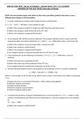 2025 UF MAC 2233 - Survey of Calculus I - Review Exam 2 &lpar;2&period;7&comma; 3&period;1-3&period;3&rpar; WITH ANSWERS ON THE LAST PAGES University of Florida