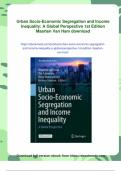 Urban Socio-Economic Segregation and Income Inequality&colon; A Global Perspective 1st Edition Maarten Van Ham - Digital Download