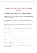 ACCT 2810 MILLER EXAM 1 CH 1-3 WITH 100&percnt; VERIFIED ANSWERS&excl;&excl;