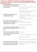 PAEA EOC & SUMMATIVE PRACTICE EXAM QUESTIONS AND ANSWERS &lpar;CORRECT ANSWERS ALREADY GRADED A&plus;&rpar; LATEST UPDATE 2025&sol;2026