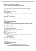 Test Bank For Foundations of Financial Management&comma; 17e &lpar;Block&rpar;
