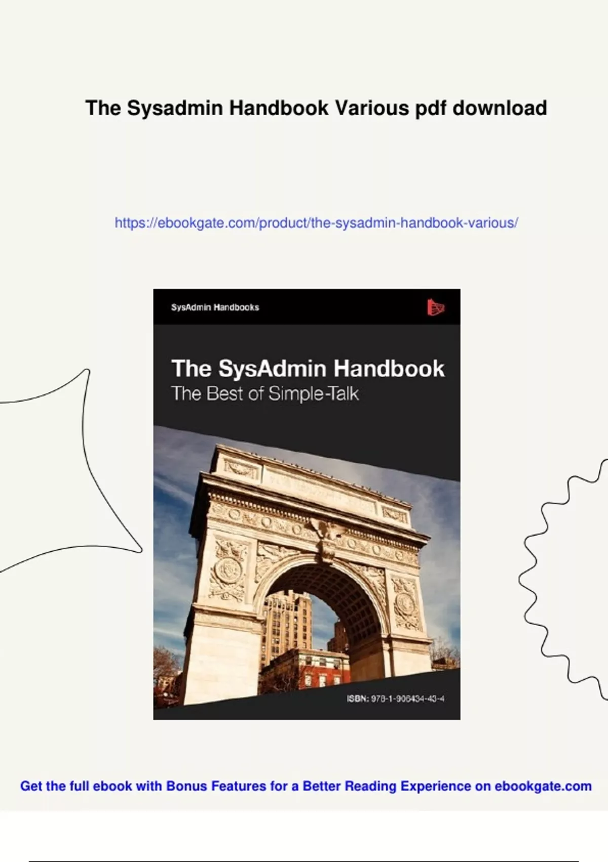 Summary The Sysadmin Handbook Various - Digital Download - Ebookname ...