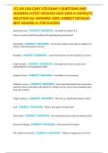 CCI 150 LISA GARY UTK EXAM 1 QUESTIONS AND ANSWERS LATEST UPDATED 2025&sol;2026 A COMPLETE SOLUTION ALL ANSWERS 100&percnt; CORRECT DETAILED BEST GRADED A&plus; FOR SUCCESS