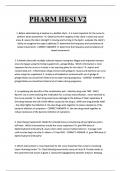 PHARM HESI V2  1&period; 