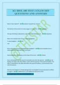 KU BIOL 600 TEST 2 EXAM 2025 QUESTIONS AND ANSWERS