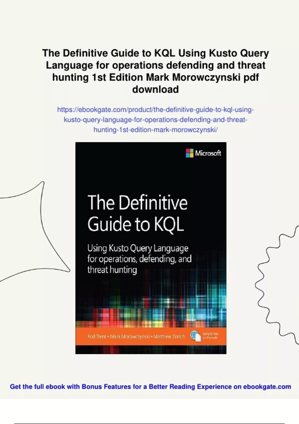 Summary The Definitive Guide to KQL Using Kusto Query Language for ...