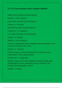 NU131&sol; NU 131 Galen College Of Nursing -NU 131 Exam Questions With Complete Solutions&period;