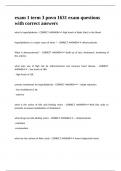 exam 1 term 3 pnvn 1631 exam questions with correct answers&period;
