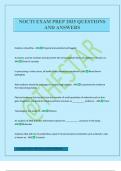 NOCTI EXAM PREP 2025 QUESTIONS AND ANSWERS